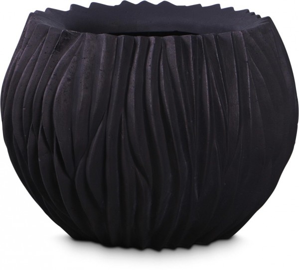 Pflanzkübel River Bowl Black