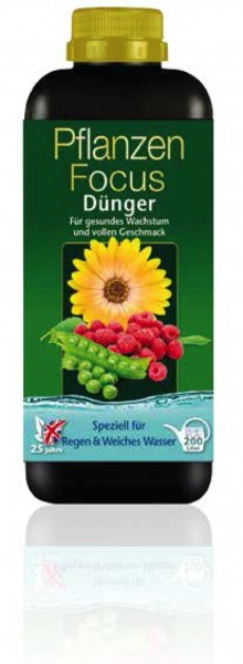 Pflanzen Focus Weiches Wasser - 1 Liter Düngerkonzentrat
