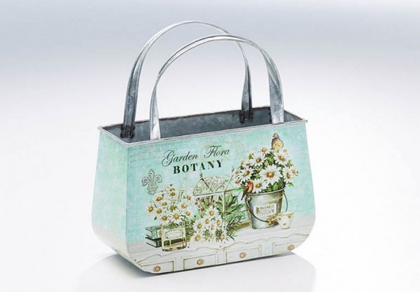 Deko Pflanztasche - Garden Flora Botany