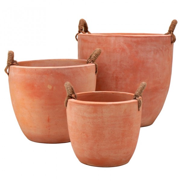 Jardo Terracotta Topf 3er Set