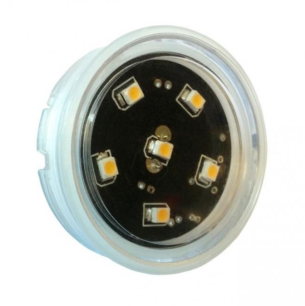 SMD LED unit 6x warm weiss 12V 1W G5.3