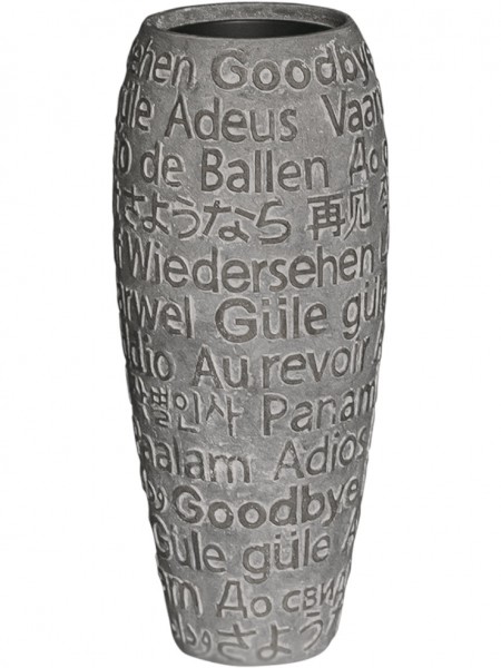 Emperor Pflanzvase - Polystone Depart Coated