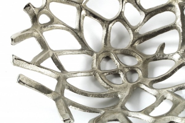 Dekoschale Weave aus Metall rund 31 cm