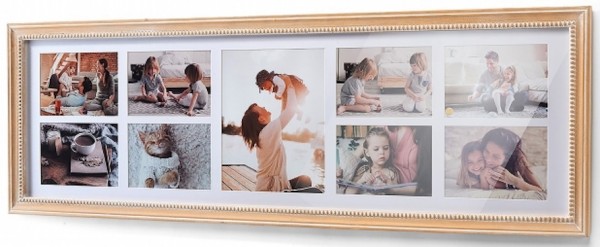 Bilderrahmen Collage Evas 107cm für 9 Bilder