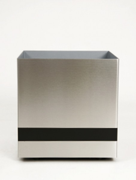 Superline Trend Plus - Edelstahl Pflanzcube