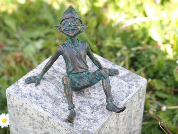 Kobold 15 cm aus Bronze