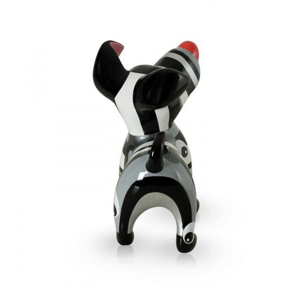 Deko Hund aus Fiberglas - Snoop Dog Silverline