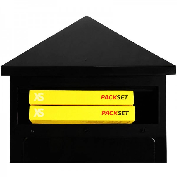 Safepost 110 | Stand-Briefkasten schwarz