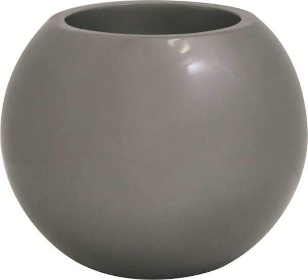 Globe silbergrau - Premium Pflanzgefäß