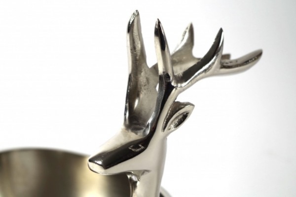 Rentier Dekoschale silber