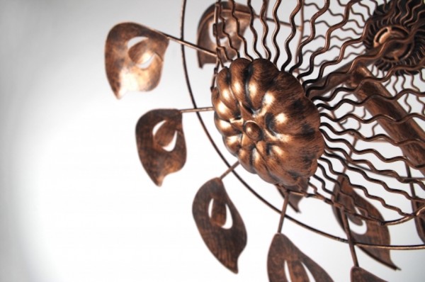 Windrad Calla aus Metall