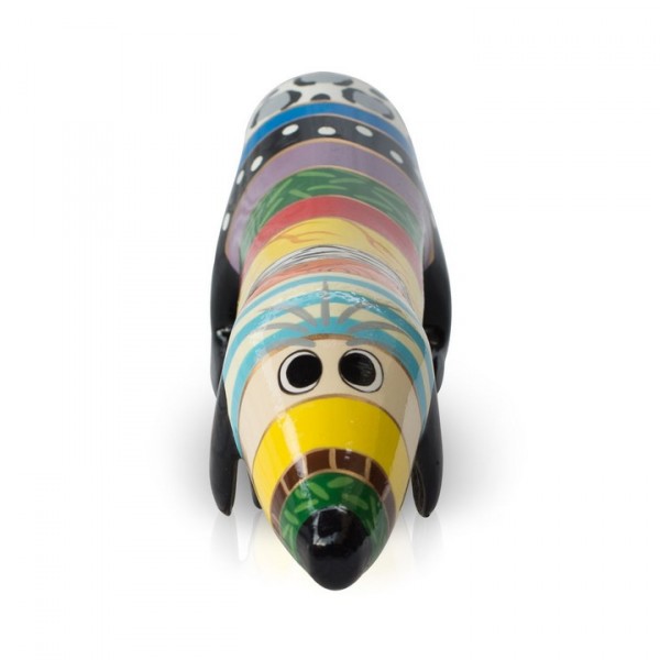 Hund aus Fiberglas - Hot Dog Multicolor