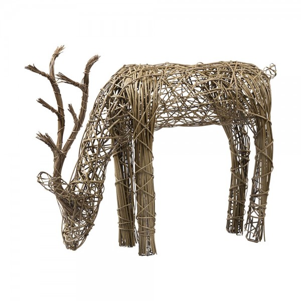 Rattan Hirsch Rudi 70 cm