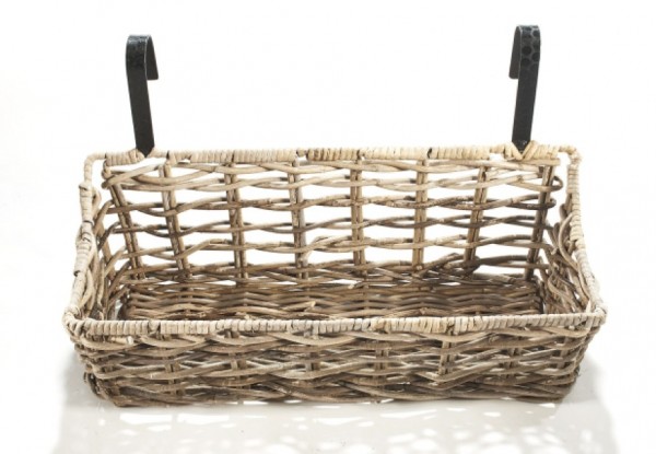 Kubu Rattan Balkonkasten 50 cm