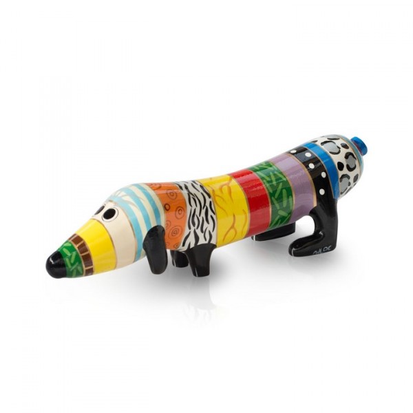Hund aus Fiberglas - Hot Dog Multicolor