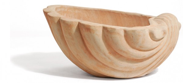 Mitilo Muschelpflanzgefäß - Rossini Terracotta