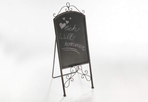 Darkor Bistrotafel aus Metall antikbraun