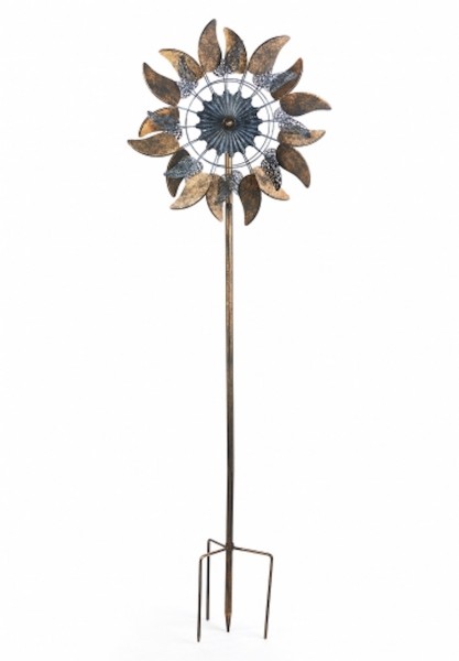 Windrad Vent als Gartenstecker aus Metall