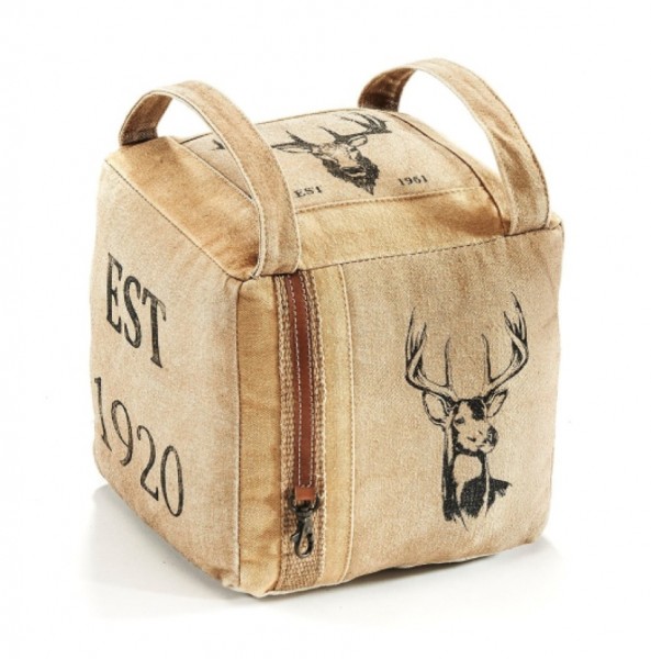 Türstopper Hirsch aus Canvas