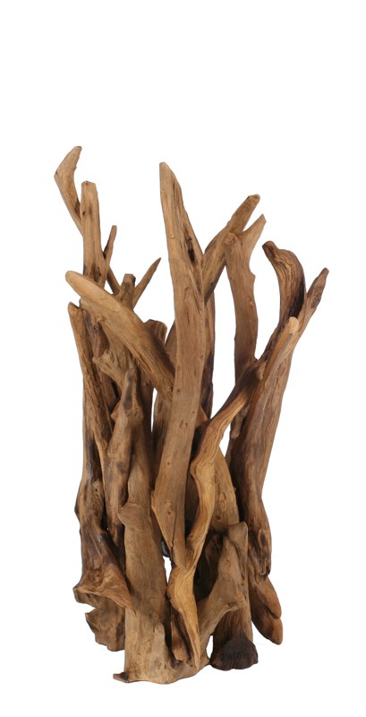 Natur Teakholz Lampe | Terrapalme Heim- und Gartenshop