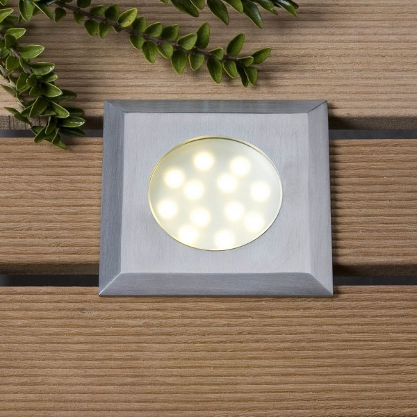 Elara LED Edelstahl Einbauleuchte