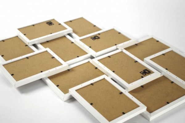 Holz Bilderrahmen Collage Big für 12 Bilder