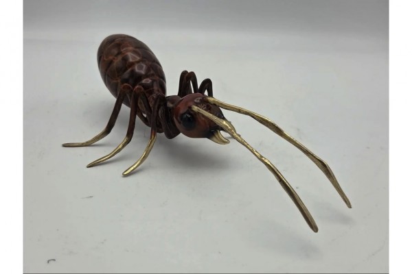 Ameise Bronzefigur 28 cm