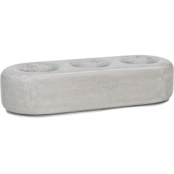 Tischgefäß Division naturbeton