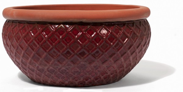 Hamper Pflanztopf - FarmHouse Keramik rot