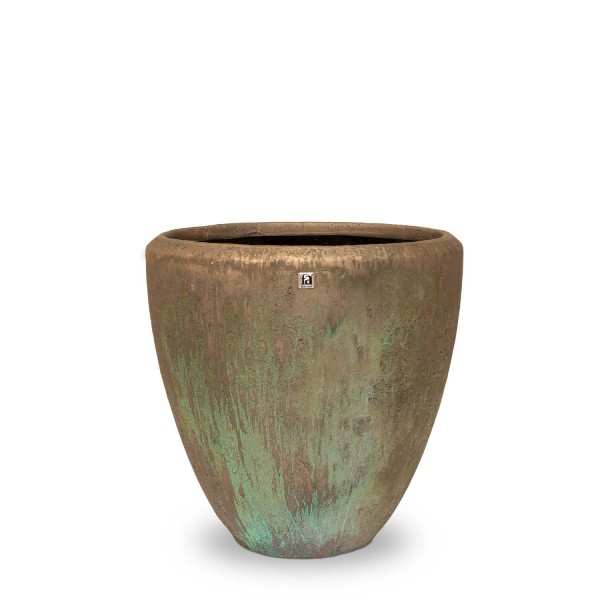 Atlantis Pflanzkübel - oxidierten Bronzelook