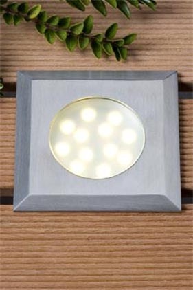 Elara LED Edelstahl Einbauleuchte