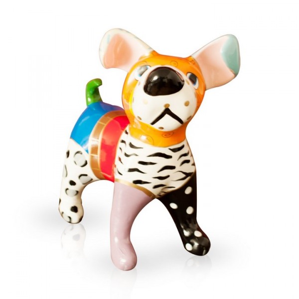 Deko Hund aus Fiberglas - Snoop Dog Multicolor