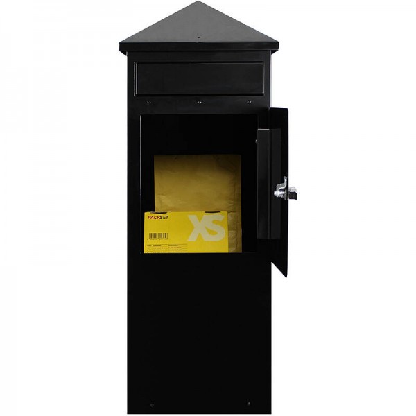 Safepost 110 | Stand-Briefkasten schwarz
