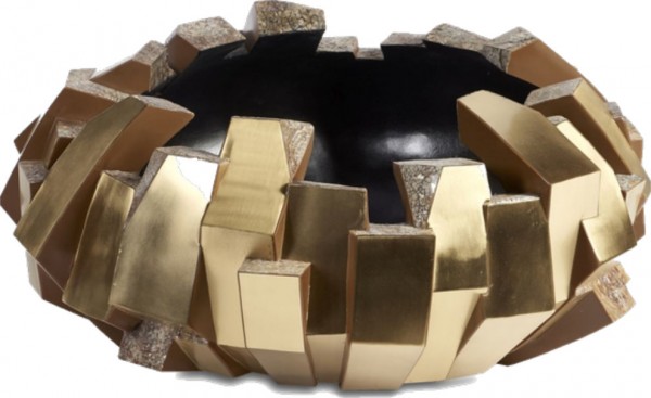 Mindoro Gold Bowl Pflanzschale