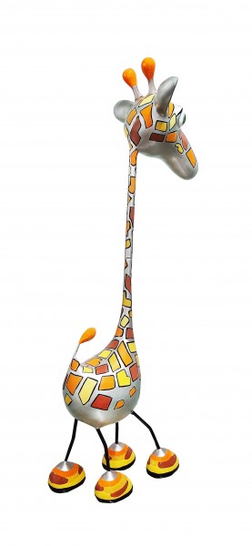 Crazy Giraffe Brown/Orange - Mia Coppola