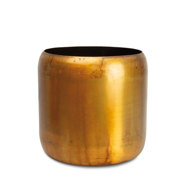 Aurum gold - Cylinder Metallkübel