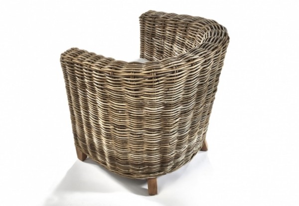 Rattansessel Rusto mit Kissen
