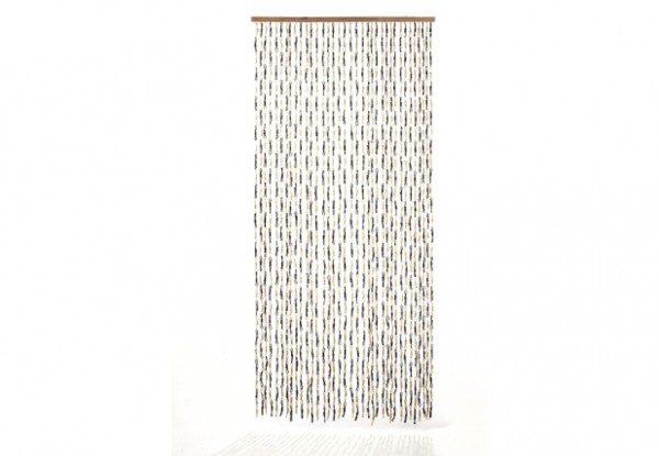 Türvorhang Knots Papierbraun 200 cm
