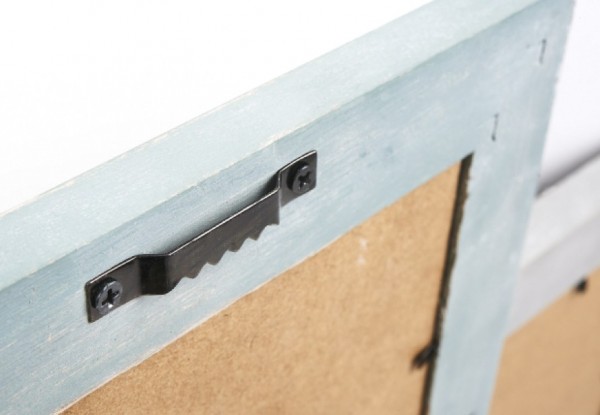 Pastell Collage - Holz Bilderrahmen für 6 Bilder