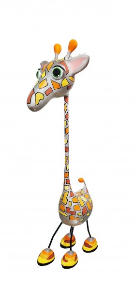 Crazy Giraffe Brown/Orange - Mia Coppola