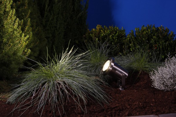 Garden Lights Protego LED Edelstahl Spotleuchte