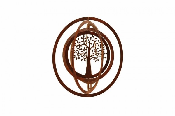 Baum Windspiel Eco-Rostmetall
