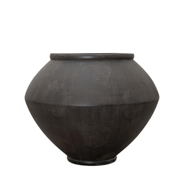 Zir The Vessel - Weathered Black Pflanzvase