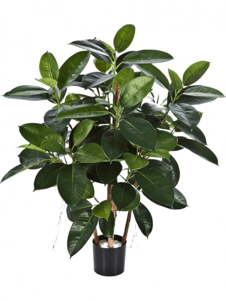 Ficus elastica 90 cm | künstlicher Gummibaum