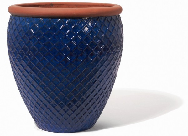 Pond Pflanzkübel - FarmHouse Keramik Blau
