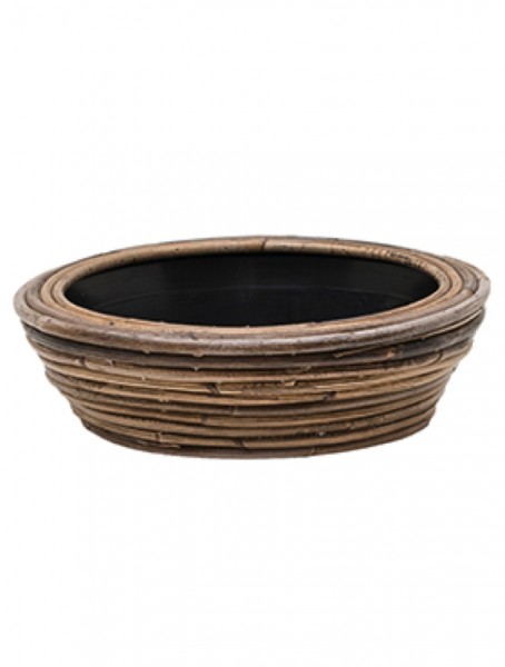 Stripe Drypot Outdoor Rattan Pflanztopf