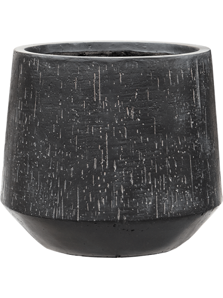 Darcy Raindrop Polystone anthrazit Pflanzkübel