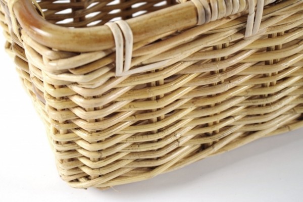 Flaschenträger aus Rattan für 6 Flaschen