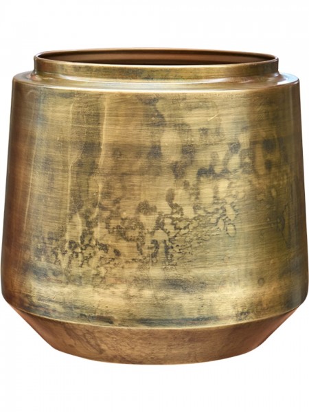 Gina Da Indigo - Metall Pflanzvase