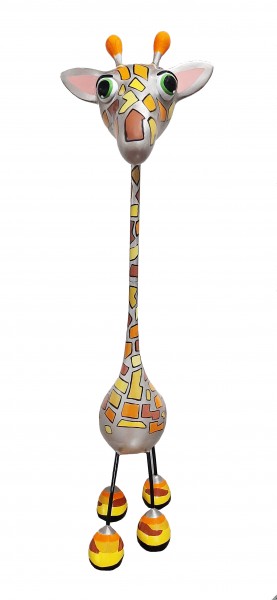 Crazy Giraffe Brown/Orange - Mia Coppola